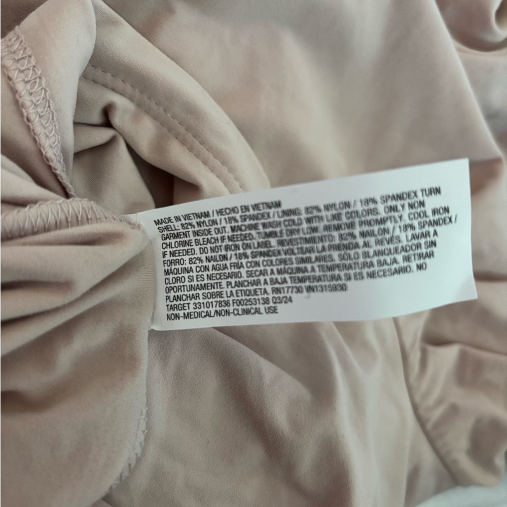 Wild Fable Pink Blush Mock Neck Basic Long Sleeve NWT Sizes XS M L Available - Picture 4 of 4